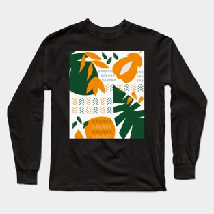 Abstract bohemian garden Long Sleeve T-Shirt